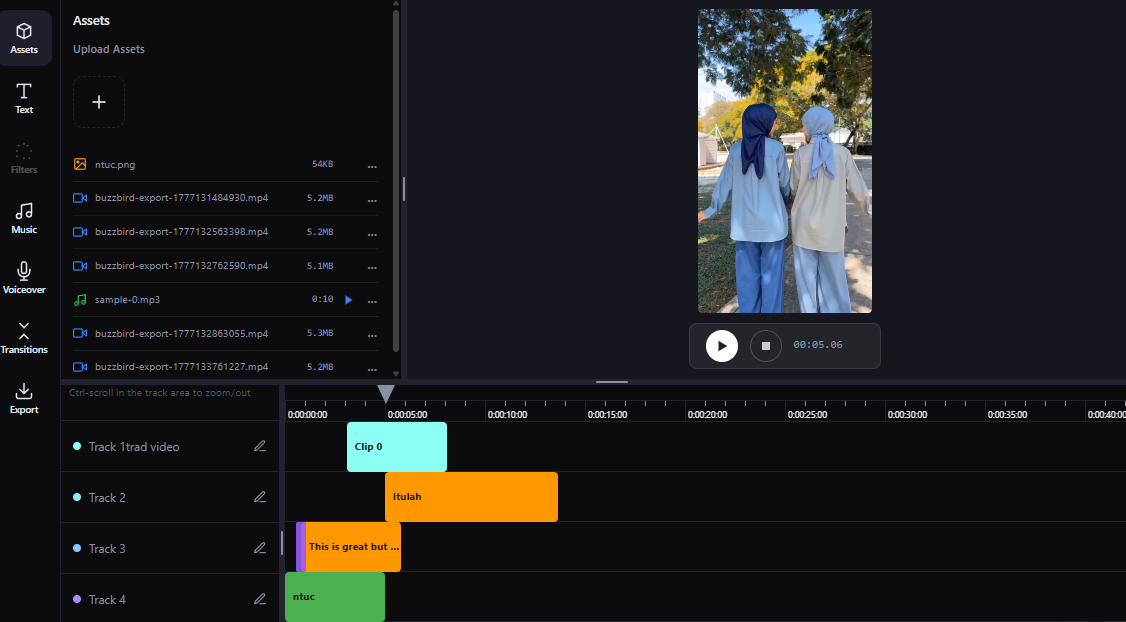 BuzzBird Platform Interface